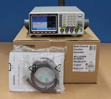 GW Instek MFG-2220HM 200MHz Dual-Channel Arb Function Generator w/Pulse NEW