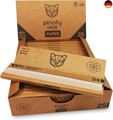 Longpapers 100% PURE HEMP ORGANIC UNBLEACHED | King Size Slim Rolling Papers