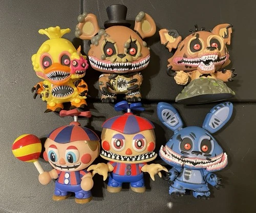 Funko Fnaf Mystery Minis Lot Of 5 Five Nights at Freddy’s Twisted Ones