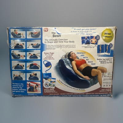 #ad The Bean‎ Ultimate Exerciser Shape amp; Tone Your Body NEW OPEN BOX Sealed Contents $49.95
