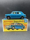 Vintage Lesney Matchbox #64 MG 1100 BLUE nice Original Box COMPLETE many more