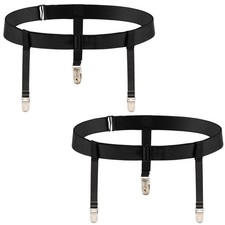 Womens Plus Size Thigh Garter Belts, Adjustable High Elastic Garter Belt and ...