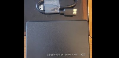 USB 2.5'' External 500GB Hard Drive w Cable HGST Z5K500-500