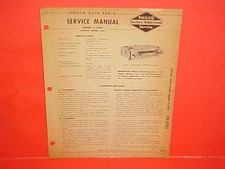 1959 Chrysler Imperial 300 E New Yorker Convertible Philco Radio Service Manual 1959 Chrysler Imperial 300 E New Yorker Convertible Philco Radio Service Manual