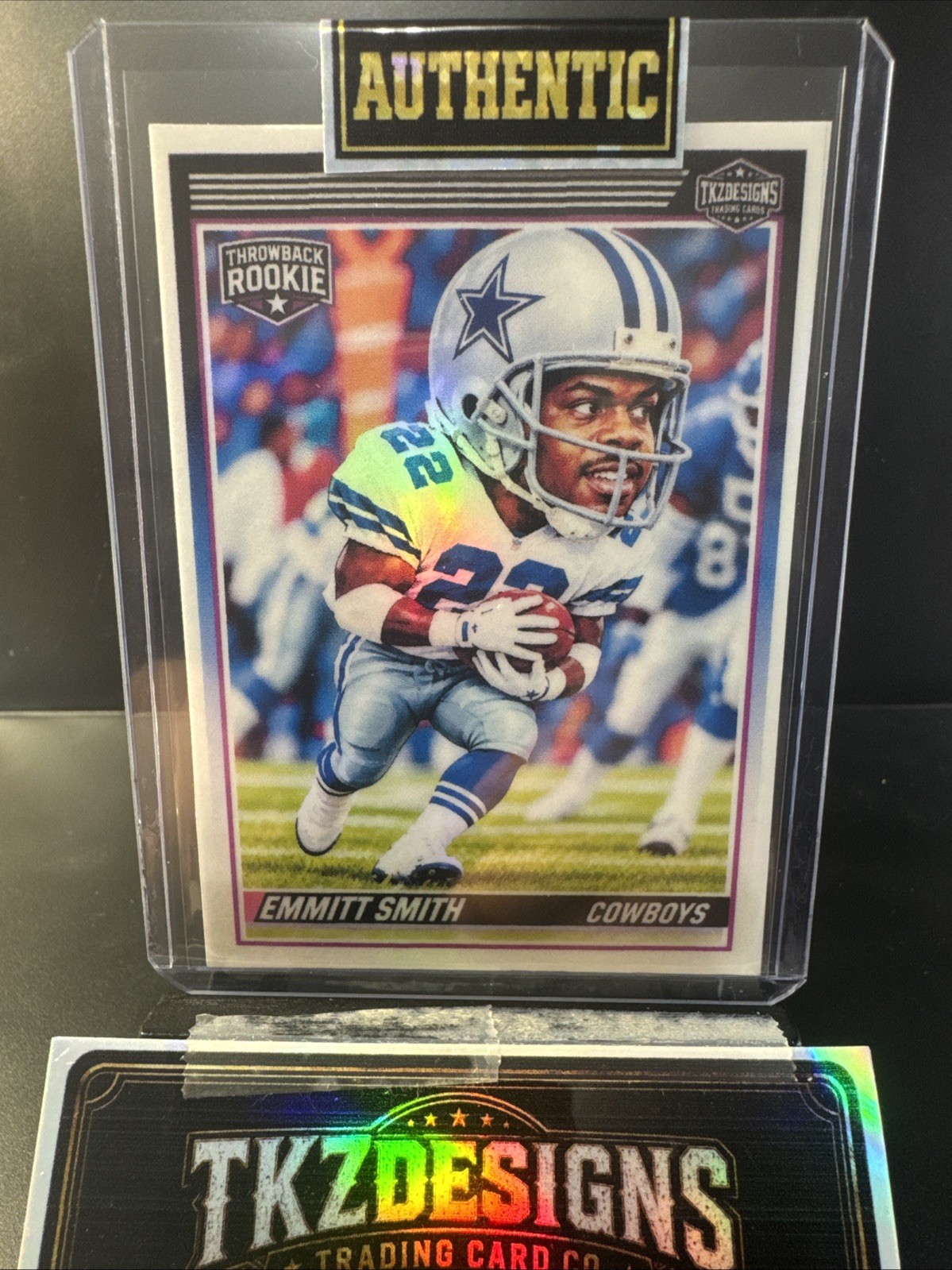 2026 Tkzdesigns Throwback Rookie Emmitt Smith Caricature EM1
