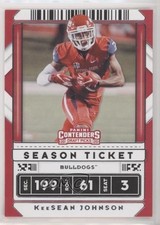 2020 Panini Contenders Draft Picks Keesean Johnson #59 0c4