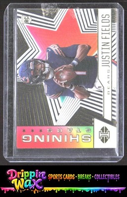  Justin Fields 2021 Panini Illusions Shining Stars #SS-14 SKU2-1 