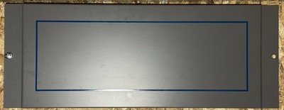 NOTIFIER DP-1 DRESS PANEL - PRE-OWNED - MISSING LATCH