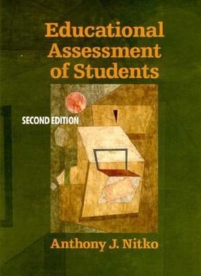 Educational Assessments Students Hardcover Anthony J. Nitko