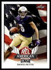 2018 Leaf Draft All American Dante Pettis Washington Huskies #AA-04