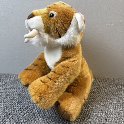 Build a Bear Saber Tooth Tiger  16'' Plush Animal Stuffed Sabertooth Toy