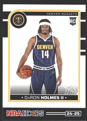 DaRon Holmes II #246 2024-25 Hoops Haunted Hoops Denver NuggetsRC Rookie
