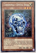 REDU-DE013 Chronomalie Kristallschädel - Rare Unlimited Near Mint YuGiOh Karte