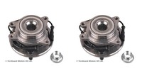 Blue Print 2X Radnabe Radlagersatz Vorne FüR Land Rover Discovery II L318 LT