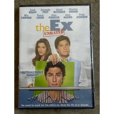 The Ex Unrated DVD Zach Braff Jason Bateman Amy Poehler New Factory Sealed