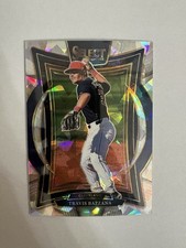 2025 Panini Select - Concourse Travis Bazzana #97 Cracked Ice Prizm Cleveland