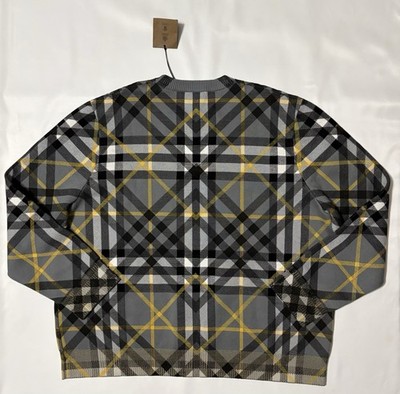 BURBERRY Sweater 2XL STORM GRAY New With Tags XXL | eBay
