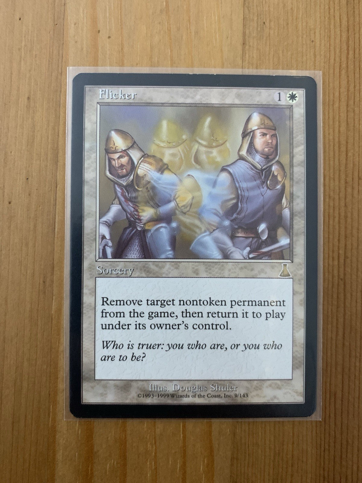 Flicker Urza's Destiny MTG MAGIC THE GATHERING Lightly Played