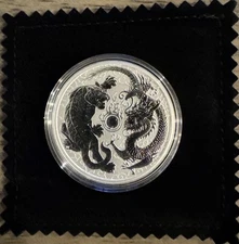 2018 Australian Silver 1 Oz Tiger & Dragon- Low Mint ✨🚀$tarts $30+⬇️ Apmex!!!🤑