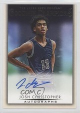 2021 Upper Deck Goodwin Champions Josh Christopher #A-JC Auto 4et