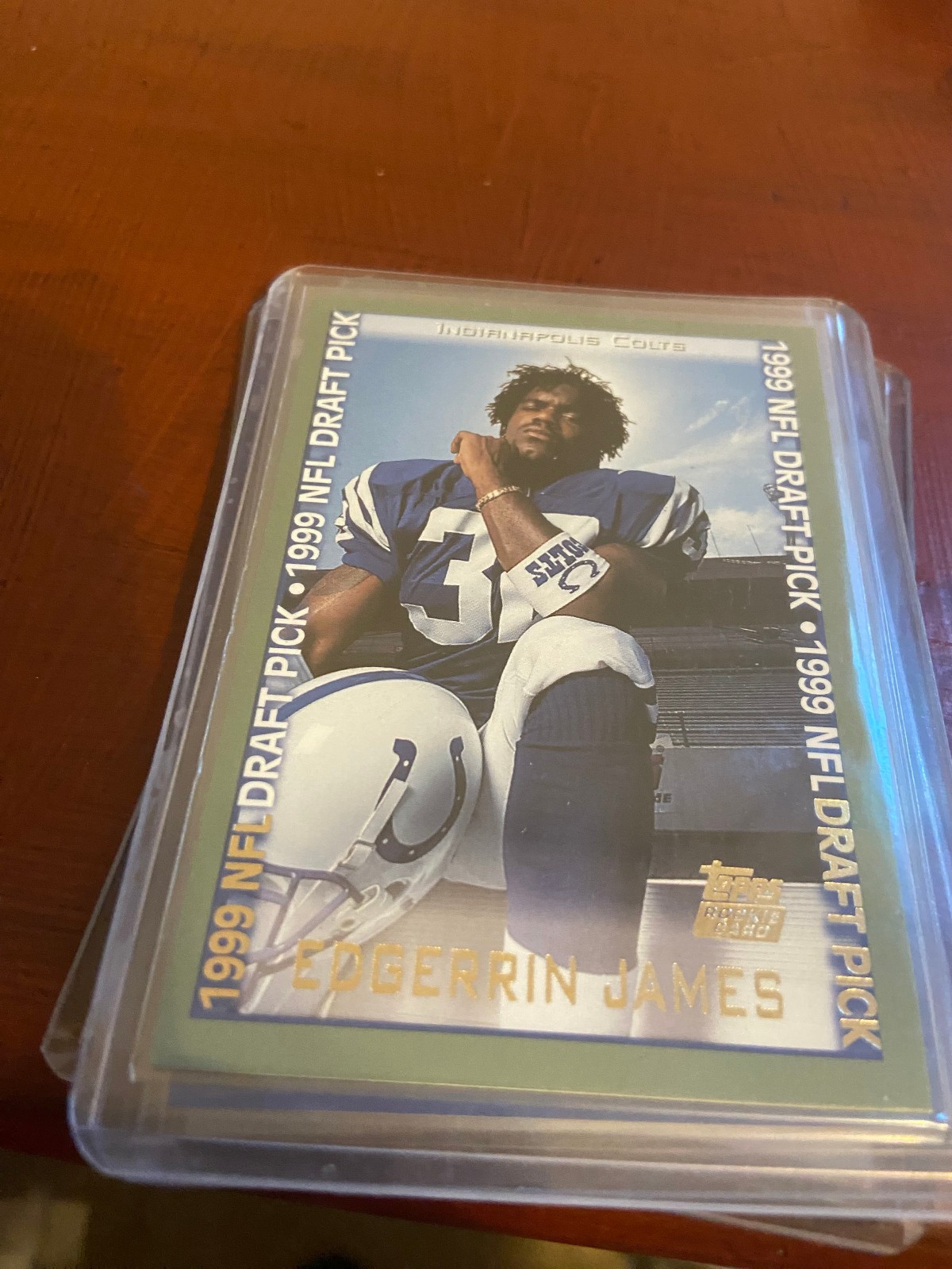 1999 Topps Edgerrin James Rookie #339 RC