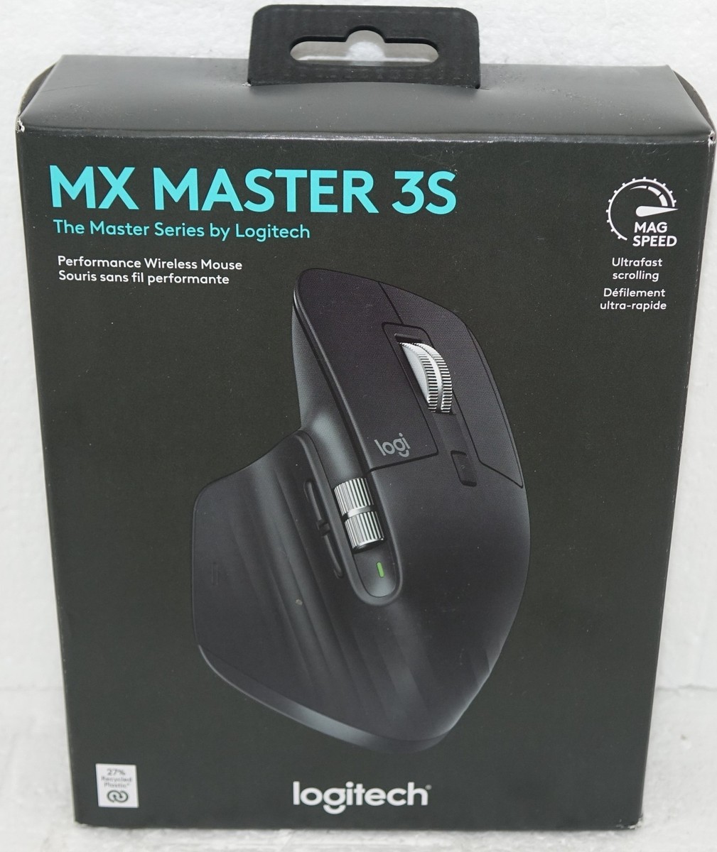 Logitech MX Master 3S Wireless Mouse - Black for sale online | eBay