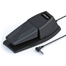 Sustain Pedal  Keyboard Piano Pedal with Polarity Switch for Electronic Keyboa...