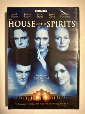 House of the Spirits Miramax DVD New Sealed Meryl Streep Antonio Banderas NEW