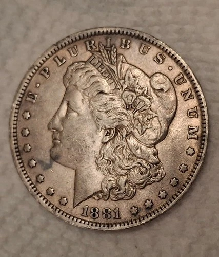 1881-O Morgan Silver Dollar 25g (.86 oz) Silver Content VG+  ($90 oz)
