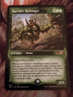 Garruk's Harbinger (Showcase) - Magic the Gathering [MTG] - Core Set 2021