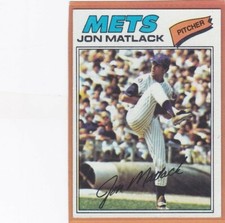 1977 TOPPS BASEBALL JON MATLACK #440 METS EXMT *91336