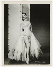 Dorothy Lamour 1950 Original Photo Sultry Leggy Dancer Actress Glamor J10034