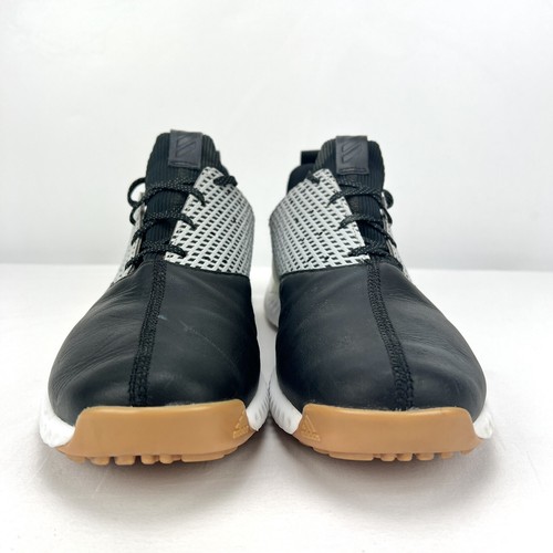 Adidas Adicross Bounce 2 Men's Golf Shoes G26009 Size 11.5 Black / White Sneaker - Picture 4 of 19