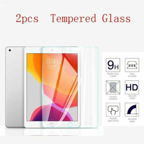 For Apple iPad 10.2 9/8/7th Generation Screen Protector Pack of 2 Tempered Glass - Picture 4 of 5