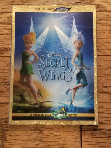 SECRET of the WINGS (Blu-ray Disc, 2012) Slip cover Disney movie Tinkerbell - Foto 1 di 6