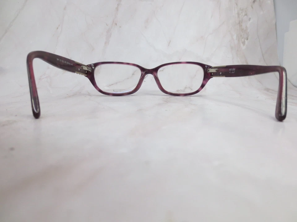 Marco de gafas para mujer Nicole Miller NM15 Col.80 púrpura borde completo 52-16-140 Foto 4 de 4