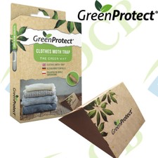 Green Protect Clothes Moth Trap Wardrobe Sticky Catcher Easy To Use