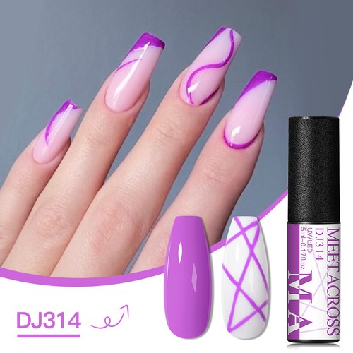 Meet Across Spring UV Gel Nail Polish Multi-Color Base Top Gel Varnish 7ml Xmas - Picture 128 of 257