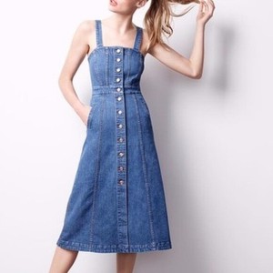 j crew denim dress