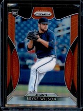 2019 Panini Prizm - [Base] - Red Prizm #38 - Bryse Wilson rc
