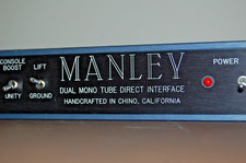 The Manley Dual Mono Tube Interfaccia Diretta con Cavo Alimentazione Funziona benissimo