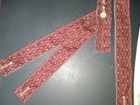 Civil War Suspenders MAROON GREEN Cotton Hand sewn UNION CONFEDERATE  — photo 4