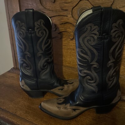 Durango Leather Women s Western Boots Sz. 6M RD5304 Brown Black Leather