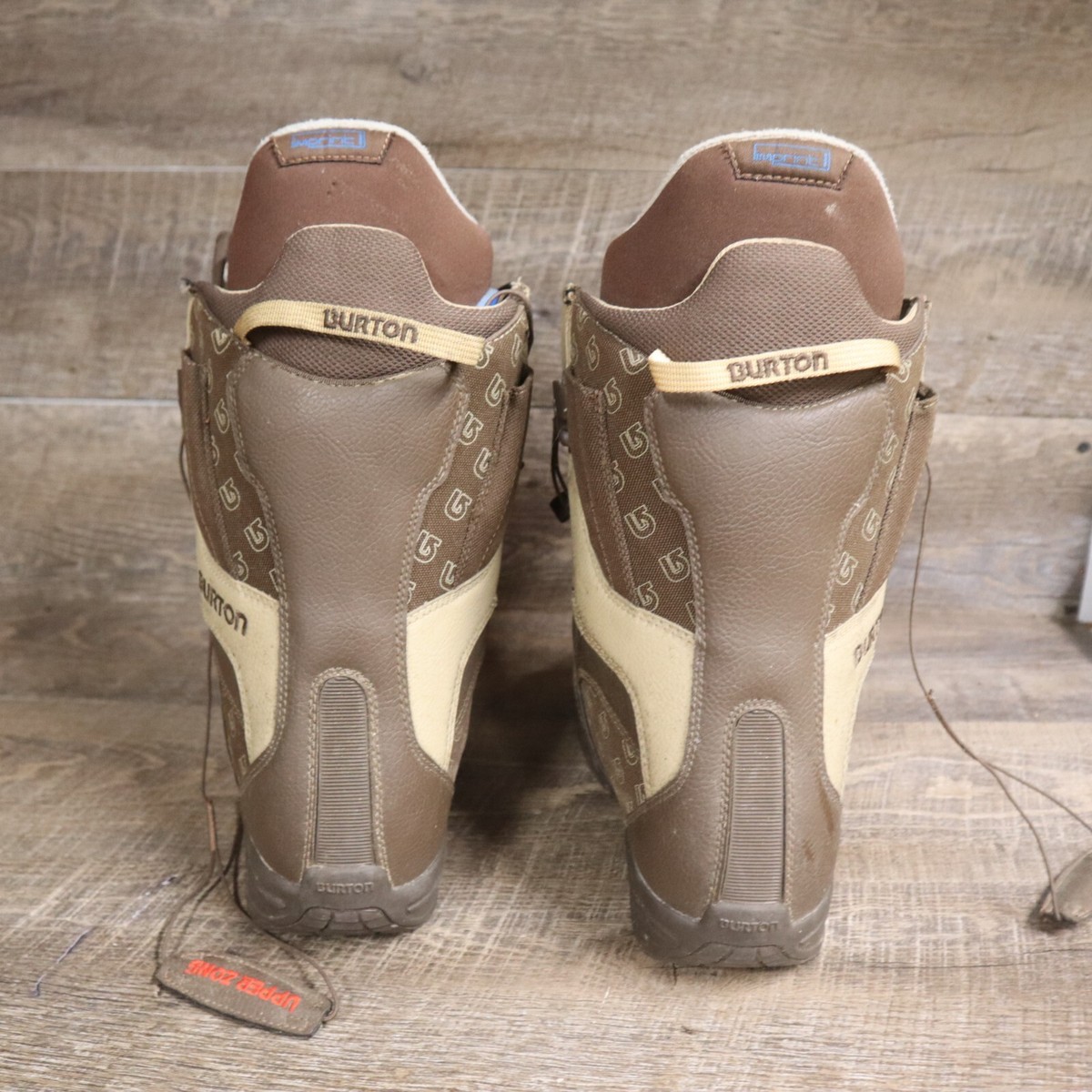 NEW: Burton Moto Brown Imprint 1 Snowboard Boots Size USA NEW: Burton Moto Brown Imprint 1 Snowboard Boots Size USA