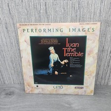 IVAN THE TERRIBLE Laserdisc LD VERY GOOD CONDITION BOLSHOI AT THE BOLSHOI