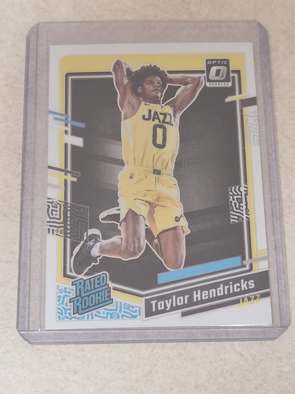 2023-24 Panini Donruss Optic - Rated Rookie #233 Taylor Hendricks (RC)