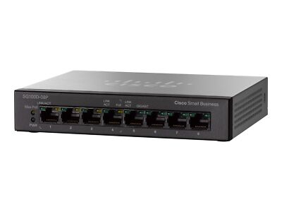 Cisco SG100D-08P-UK Switch II price incl VAT 3 yr warranty* B2B