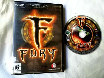 Fury Codemasters Online PC DVD ROM 2007 16 PEGI Used