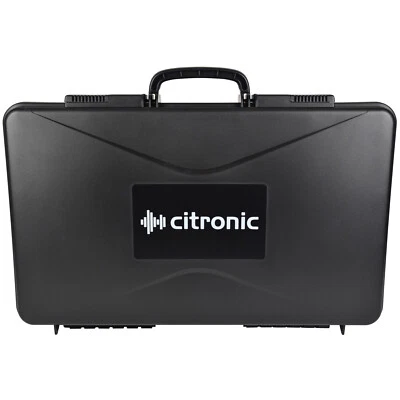 Citronic Large ABS Carry Cases for Mixer Microphone Cables Leads Equipment DJ