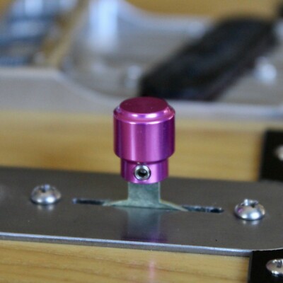 Telecaster style round switch tip, Paisley Pink